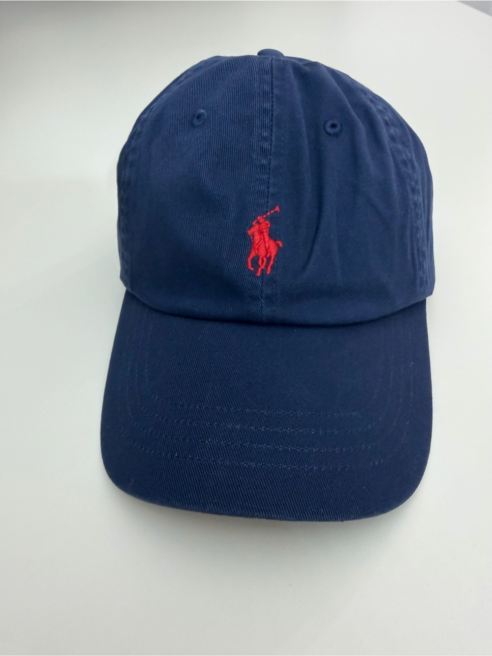 Polo Ralph Lauren Classic Sport Cap Size OS Navy Blue Cotton Baseball Hat
